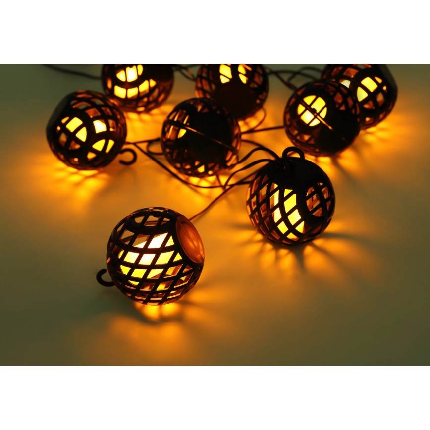 Globo - LED Solar koristeellinen ketju 98xLED/0,1W/3V 410 cm IP44 600 mAh