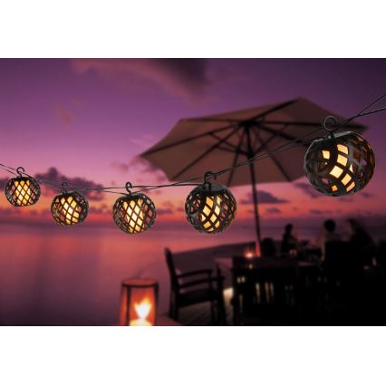 Globo - LED Solar koristeellinen ketju 98xLED/0,1W/3V 410 cm IP44 600 mAh
