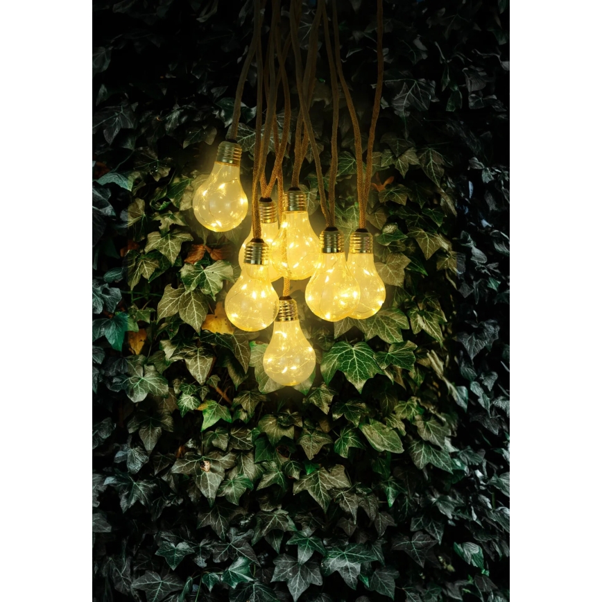Globo - LED Solar koristeellinen ketju 50xLED/0,06W/3,2V 570 cm IP44