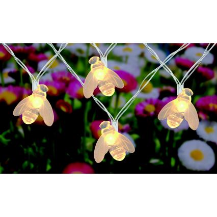 Globo - LED aurinkoketju 20xLED/0,06W/3V IP44