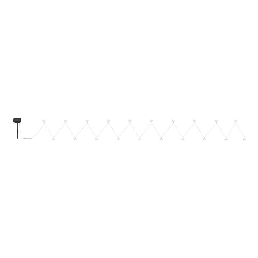 Globo - LED aurinkoketju 20xLED/0,06W/3V IP44