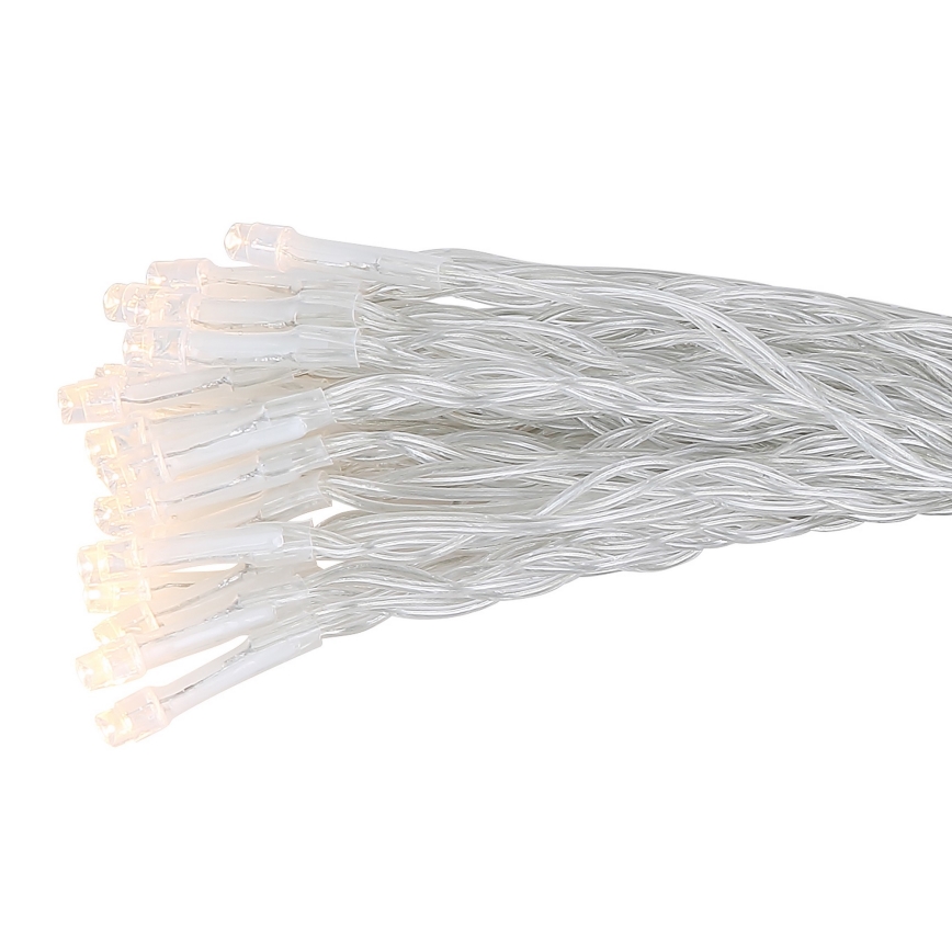 Globo - LED-aurinkoketju 20 m 120xLED/2,4V 2xAAA IP44 600 mAh