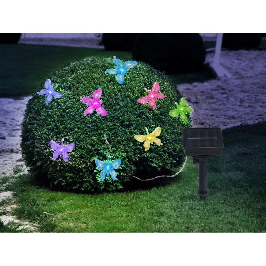 Globo - LED RGB Koristeketju 10xLED/0,06W/3,2V 470 cm IP44