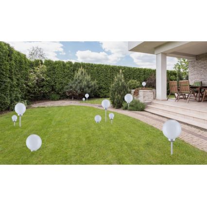 Globo - LED-aurinkovalaistus 2xLED/0,06W/1,2V IP44