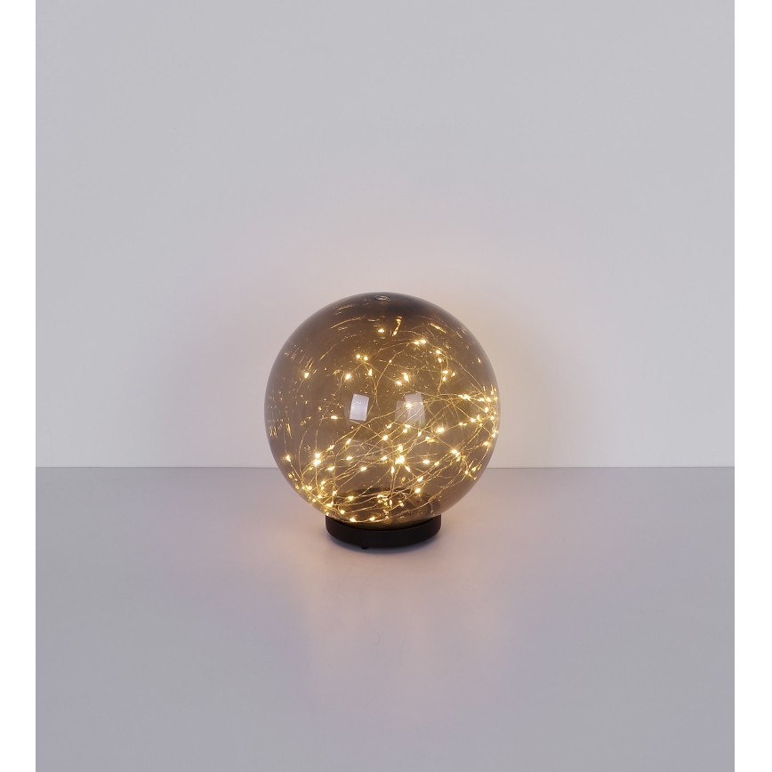 Globo - LED-aurinkovalaistus 30xLED/0,06W/1,2V halkaisija 20 cm IP44