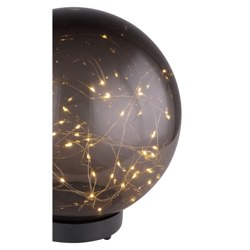Globo - LED-aurinkovalaistus 30xLED/0,06W/1,2V halkaisija 20 cm IP44