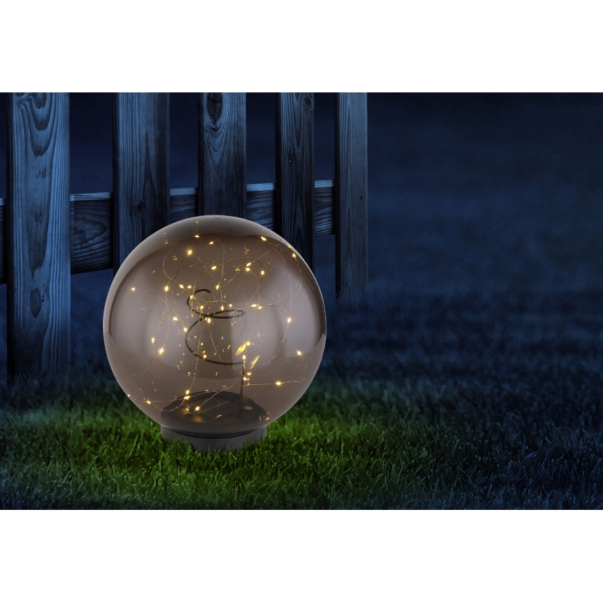 Globo - Aurinkokennovalo 40xLED/0,06W/1,2V d. 25 cm IP44