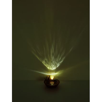 Globo - LED Aurinkovalo LED/0,06W/3V IP44 lintukylpy