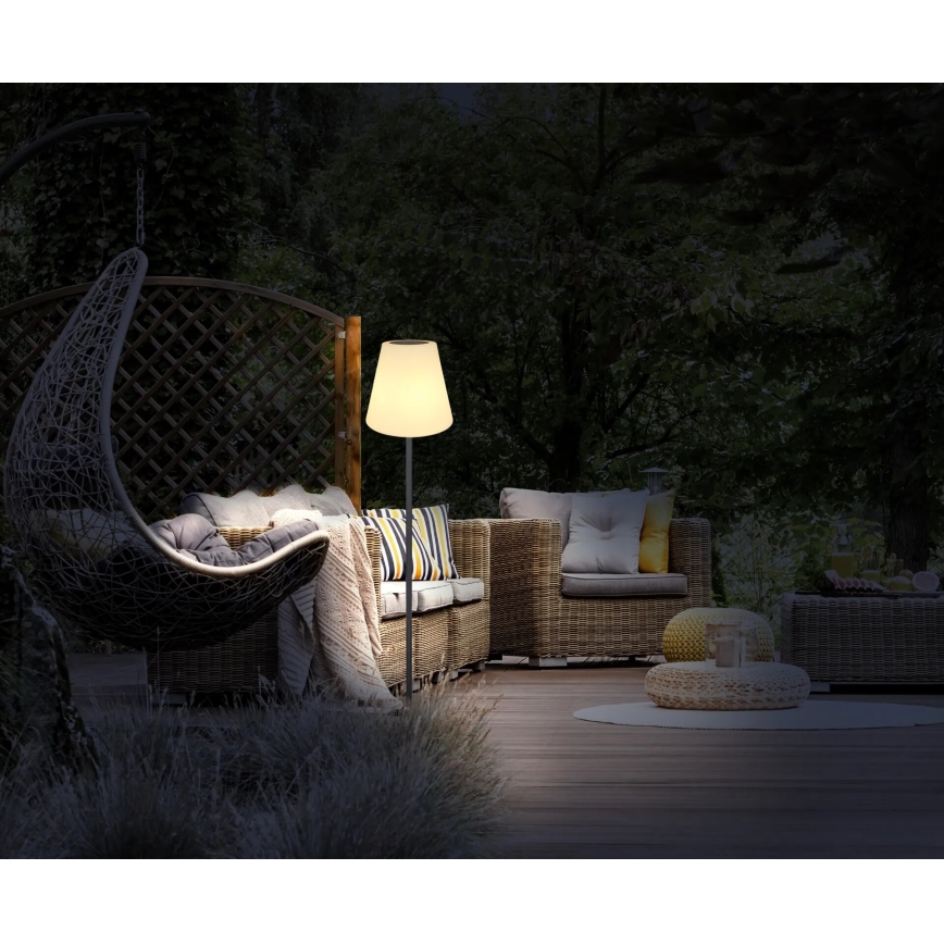 Globo - LED RGB Solar kosketus lattialamppu LED/0,1W/3V IP44 + kauko-ohjaus