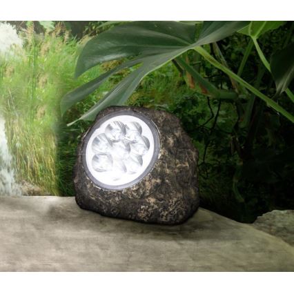 Globo - LED-aurinkovalaistus 8xLED/0,06W/3V IP44