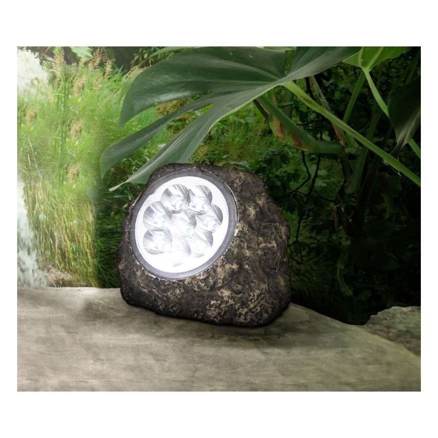 Globo - LED-aurinkovalaistus 8xLED/0,06W/3V IP44