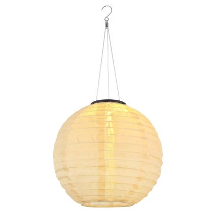 Globo - LED Riippuaurinkovalo LED/0,5W/3V IP44 beige