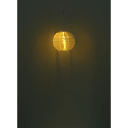 Globo - LED Riippuaurinkovalo LED/0,5W/3V IP44 beige