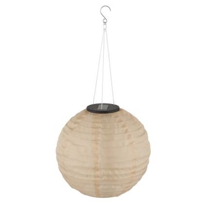 Globo - LED Riippuaurinkovalo LED/0,5W/3V IP44 beige