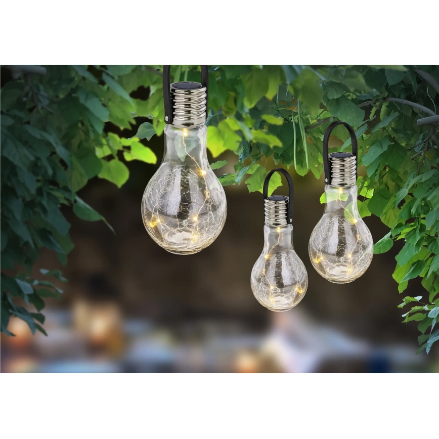 Globo - LED-aurinkovalaistus 5xLED/0,06W/3,2V IP44
