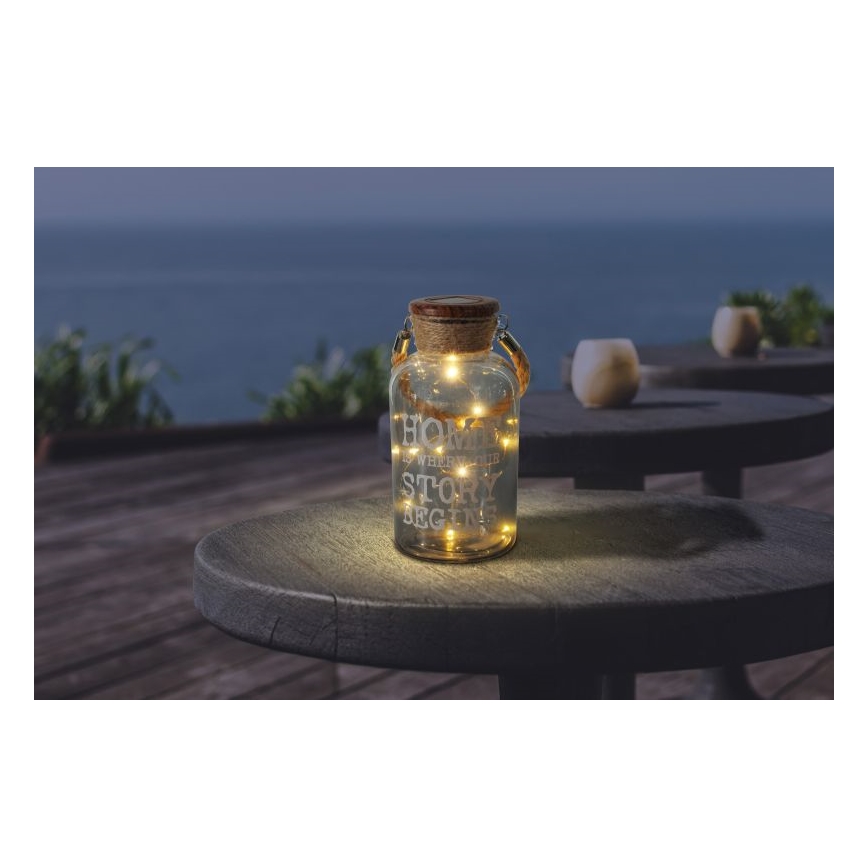 Globo - LED Aurinkovalo LED/0,6W/3,2V IP44
