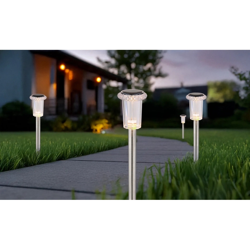 Globo - SETTI 4x LED-aurinkovalaistus LED/0,06W/1,2V IP44 100 mAh