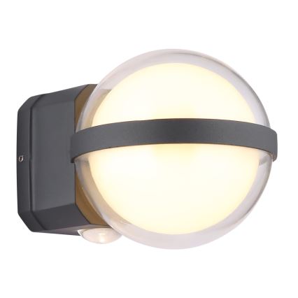 Globo - LED-ulkoseinävalaisin LED/12W/230V IP54 musta
