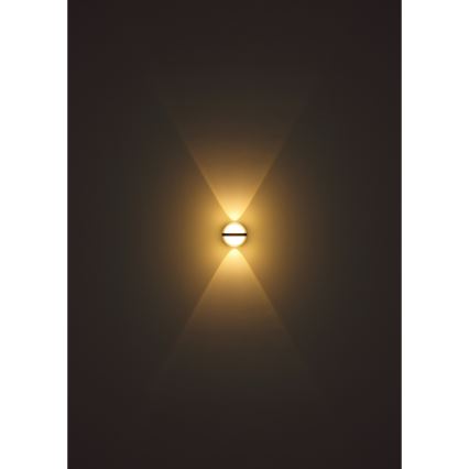 Globo - LED-ulkoseinävalaisin LED/12W/230V IP54 musta