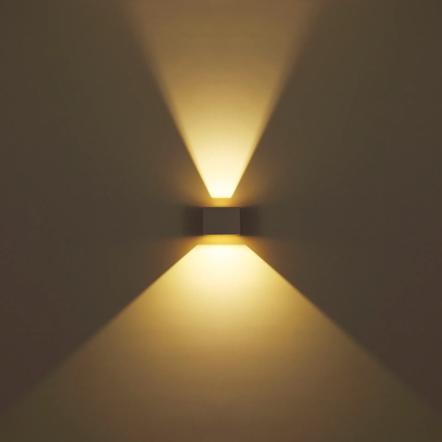 Globo - LED-ulkoseinävalaisin 2xLED/3W/230V IP54