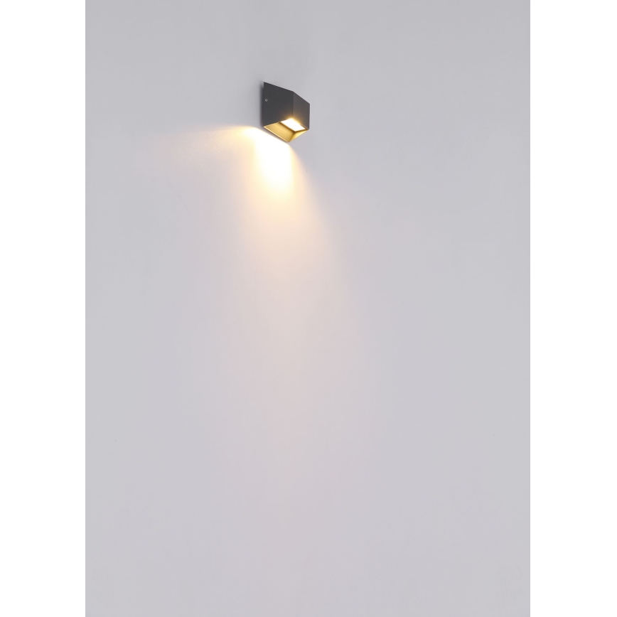 Globo - LED-ulkoseinävalaisin LED/7W/230V IP54 antrasiitti