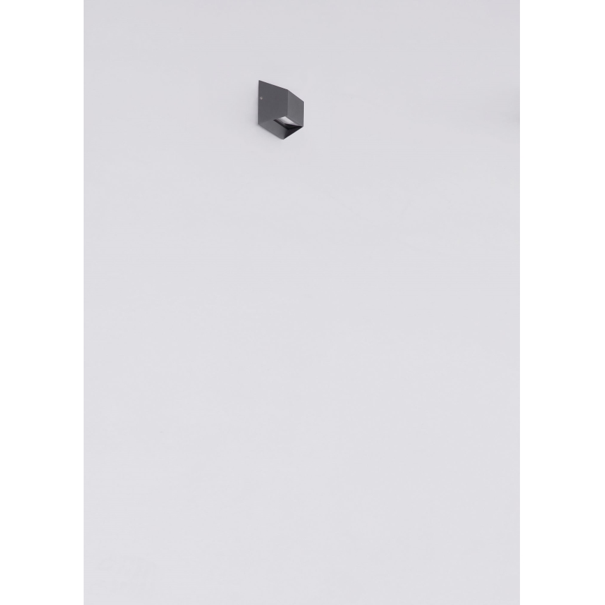 Globo - LED-ulkoseinävalaisin LED/7W/230V IP54 antrasiitti