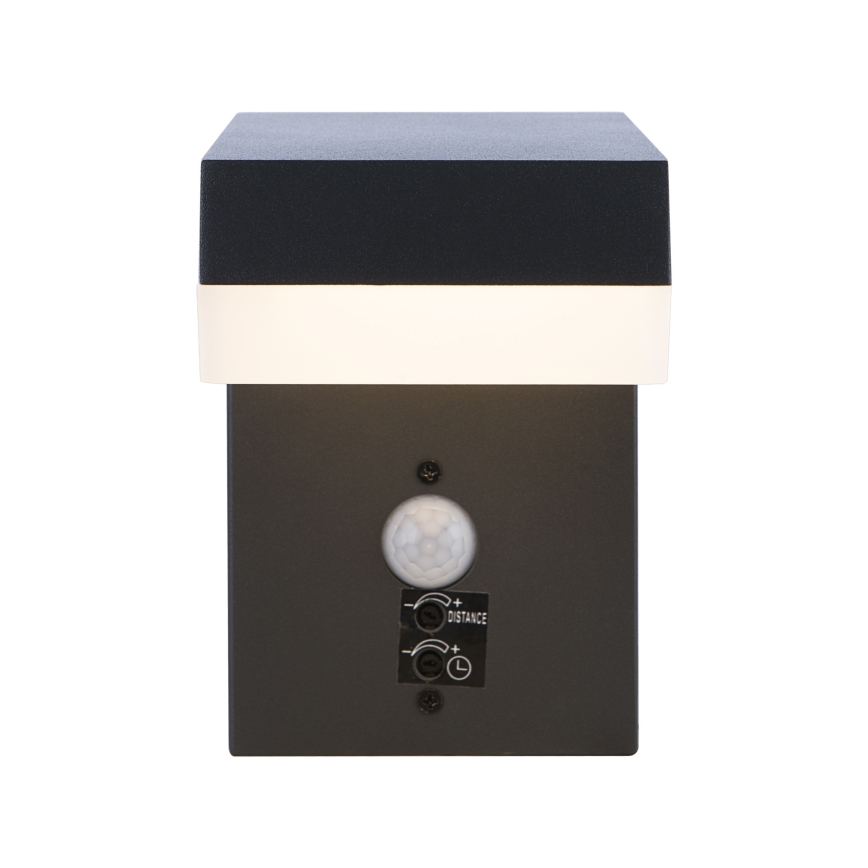 Globo - LED-ulkoseinävalaisin anturilla LED/9,5W/230V IP44