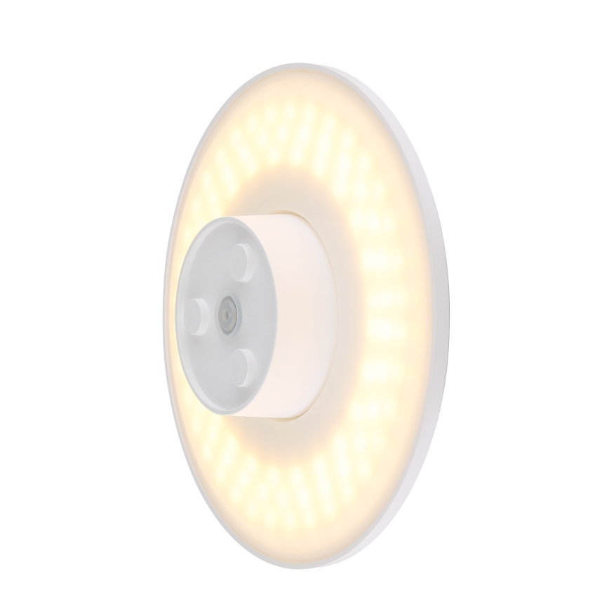 Globo - LED-ulkoseinävalaisin LED/15W/230V 3000/4000/6000K halkaisija 25,2 cm IP44 valkoinen