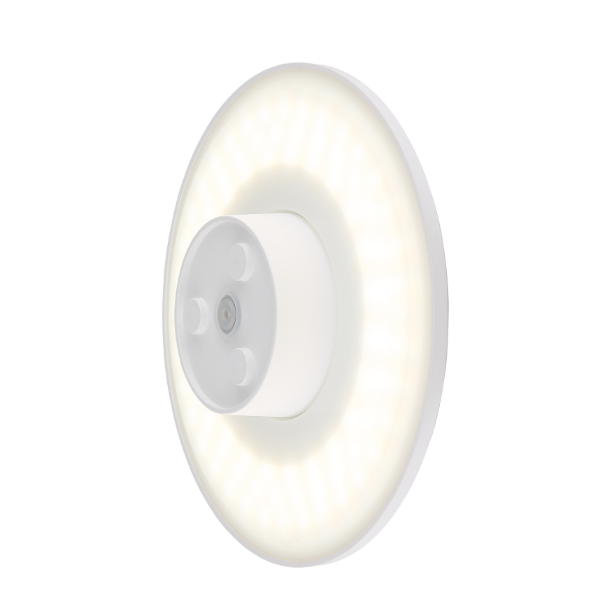 Globo - LED-ulkoseinävalaisin LED/15W/230V 3000/4000/6000K halkaisija 25,2 cm IP44 valkoinen