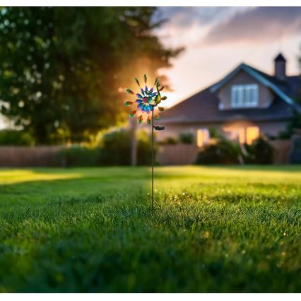 Globo - LED Solar koriste LED/0,06W/3V IP44 riikinkukko