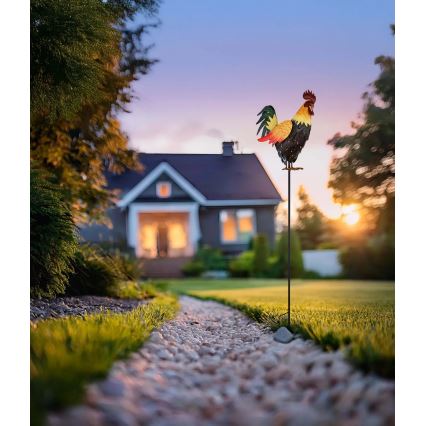 Globo - LED Solar koriste LED/0,02W/3V IP44 kukko