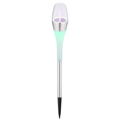 Globo - LED-RGB-aurinkovalo 2xLED/0,06W/3V IP44