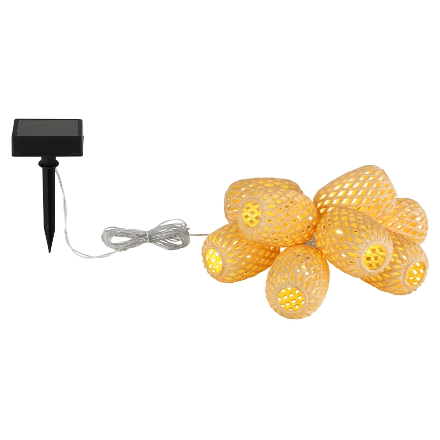 Globo - LED-aurinkoketju LED/0,06W/3V 650 cm IP44