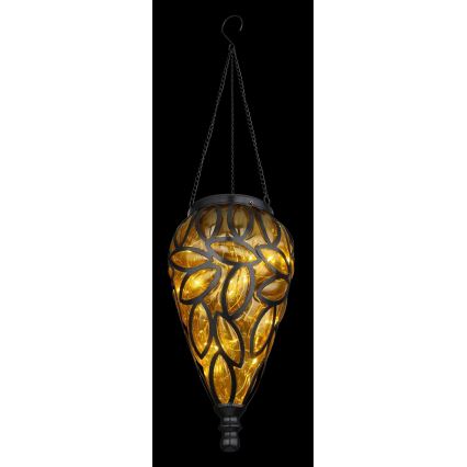 Globo - LED Aurinkovalo LED/0,9W/3,2V IP44 keltainen