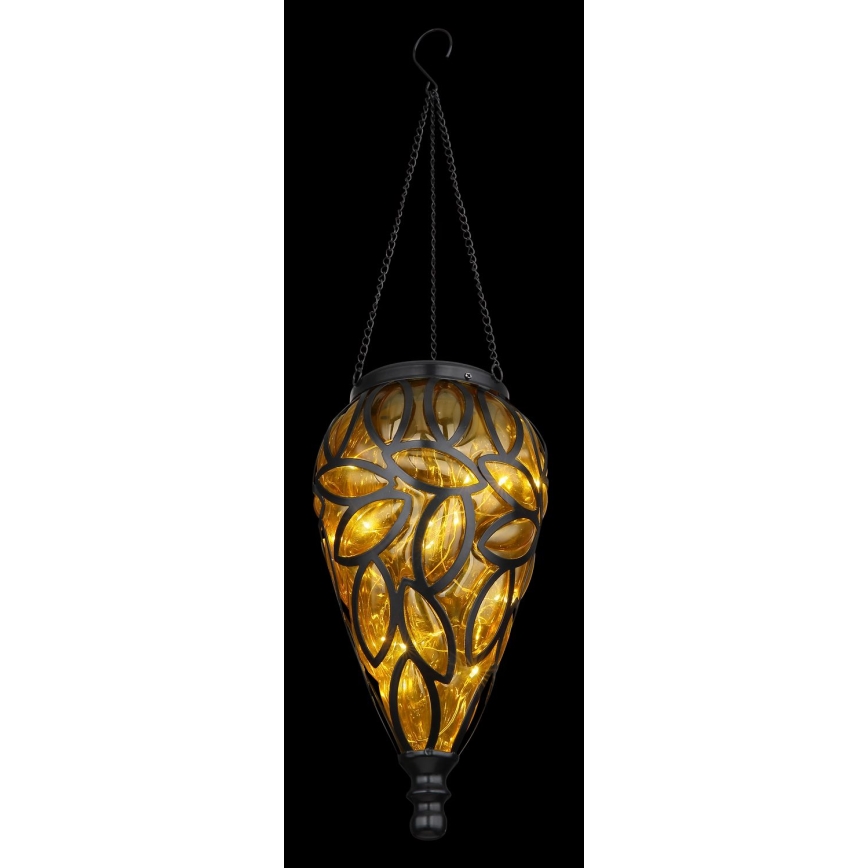 Globo - LED Aurinkovalo LED/0,9W/3,2V IP44 keltainen