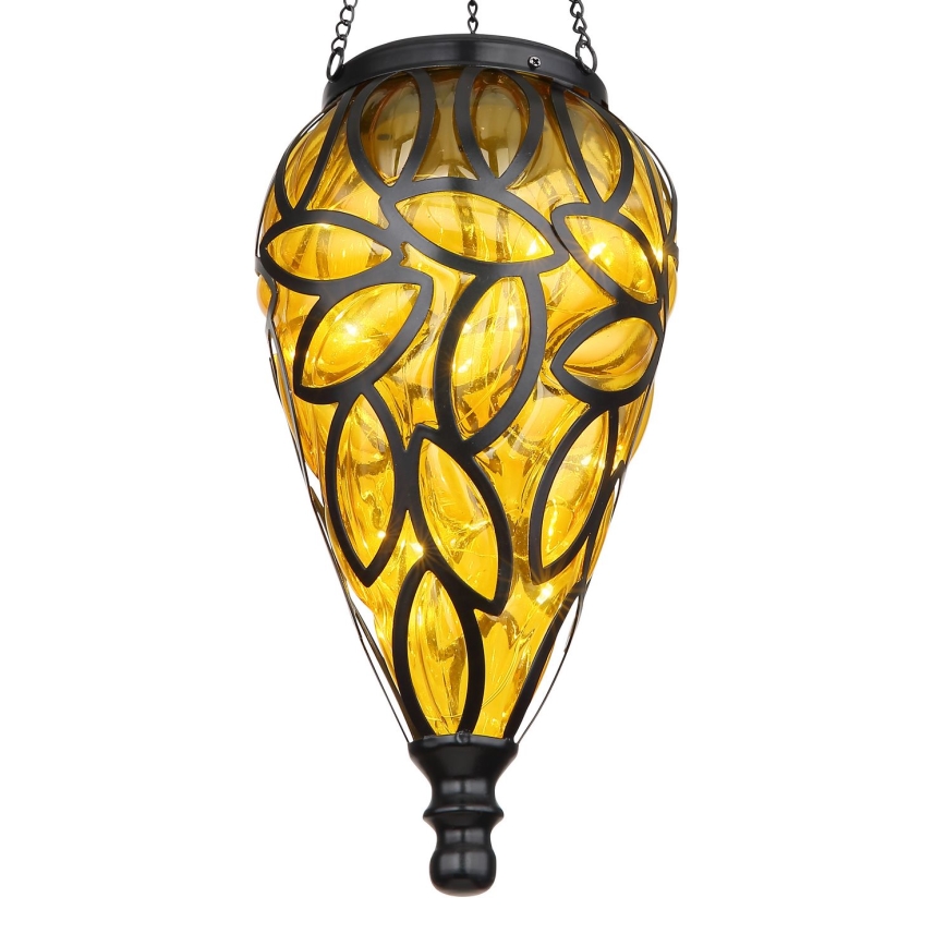 Globo - LED Aurinkovalo LED/0,9W/3,2V IP44 keltainen
