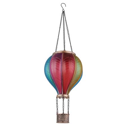 Globo - Riipus aurinkokennokoriste 20xLED/0,5W/3V IP44 Lentävä ilmapallo