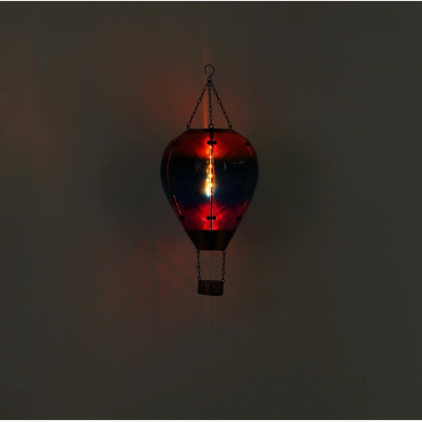 Globo - LED Riipus aurinkokennokoriste 24xLED/0,2W/3V IP44 Lentävä ilmapallo