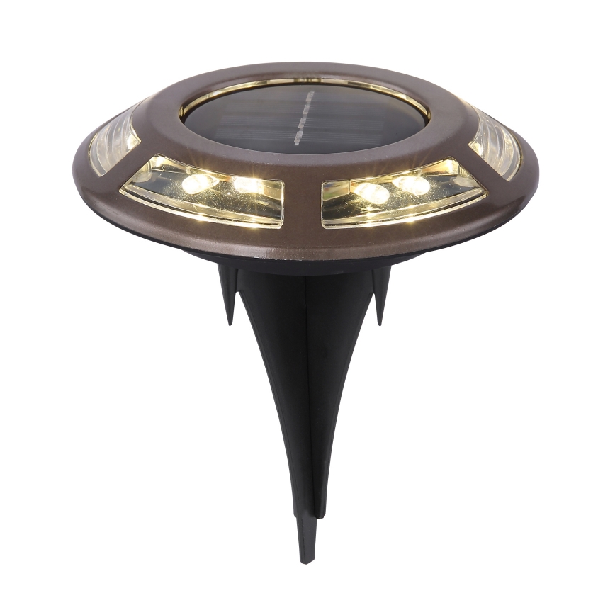 Globo - SETTI 2x LED-aurinkovalaistus LED/0,72W/3V 3200K IP44 300 mAh