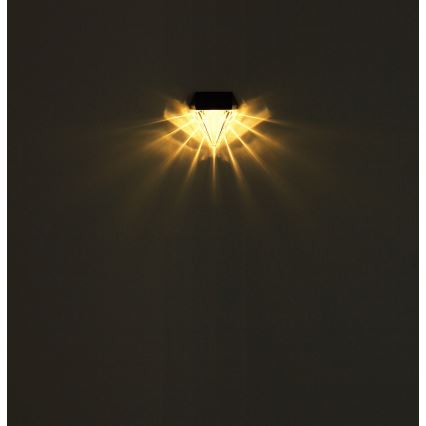 Globo - SETTI 2x LED-seinäaurinkovalaisin LED/0,5W/3V IP44