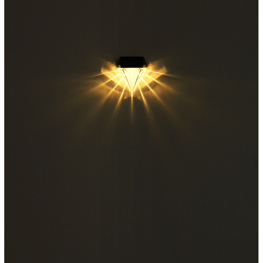 Globo - SETTI 2x LED-seinäaurinkovalaisin LED/0,5W/3V IP44