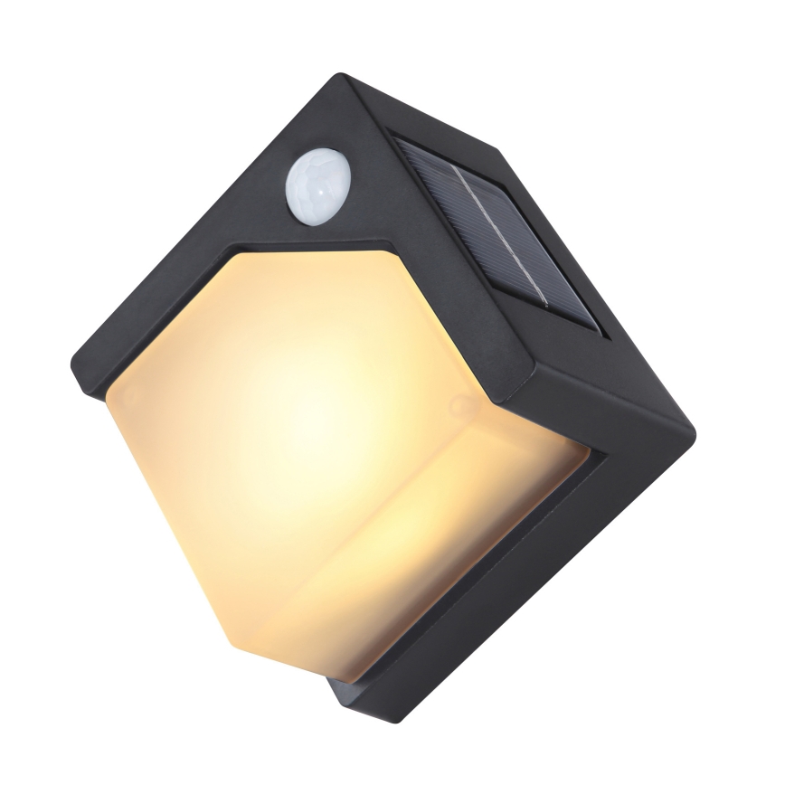 Globo - LED aurinkovalo anturilla LED/0,48W/3V IP44