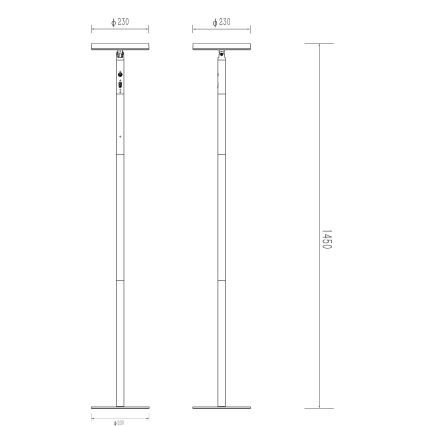Globo - LED-aurinkolamppu LED/6W/3,7V IP54