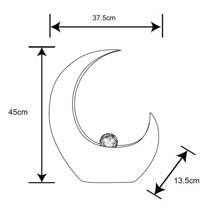Globo - LED-aurinkovalaistus LED/0,06W/1,2V IP44