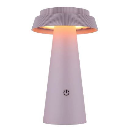 Globo - LED Himmennettävä aurinko kosketus lamppu LED/4W/3,7W IP54 vaaleanpunainen