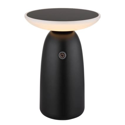 Globo - LED Himmennettävä aurinko kosketus lamppu LED/10W/3,7V IP54 musta
