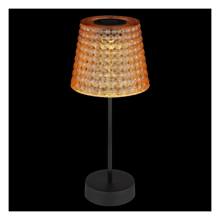 Globo - SETTI 2x LED-aurinkovalaistus LED/0,06W/3V IP44 oranssi