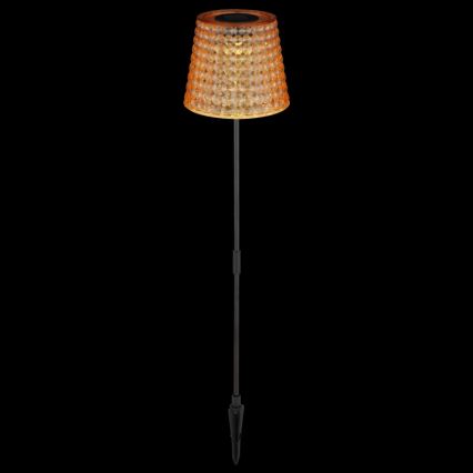 Globo - SETTI 2x LED-aurinkovalaistus LED/0,06W/3V IP44 oranssi