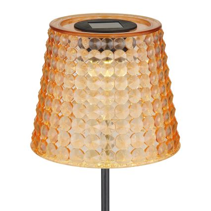Globo - SETTI 2x LED-aurinkovalaistus LED/0,06W/3V IP44 oranssi
