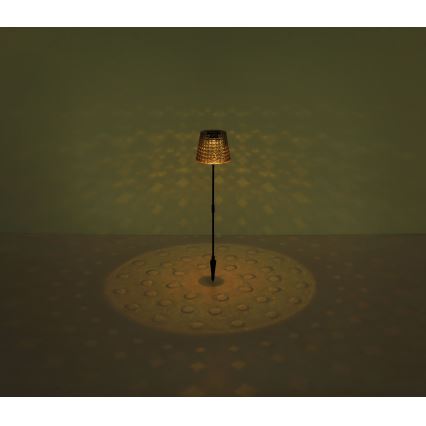 Globo - SETTI 2x LED-aurinkovalaistus LED/0,06W/3V IP44 harmaa